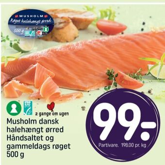 REMA 1000 Musholm ørredfilet tilbud