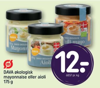 REMA 1000 Dava foods mayonnaise tilbud