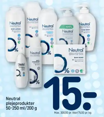 REMA 1000 Neutral deo roll-on tilbud