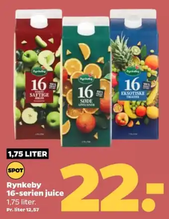 Netto 16 serie appelsinjuice søde tilbud