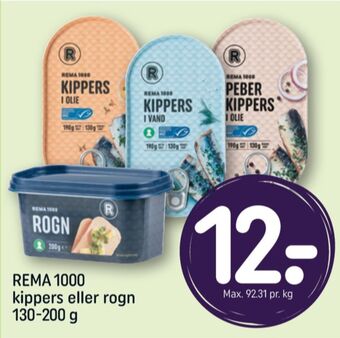 REMA 1000 Rema 1000 torskerogn tilbud