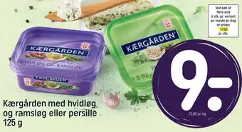 REMA 1000 Kærgården smørbar hvidløg & ramsløg tilbud
