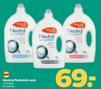 Netto Neutral vaskemiddel-flydende tilbud