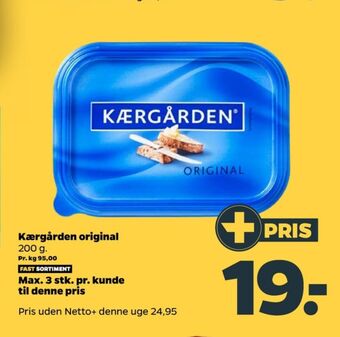 Netto Kærgården smørbar tilbud