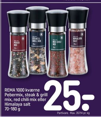 REMA 1000 Rema 1000 krydderier tilbud