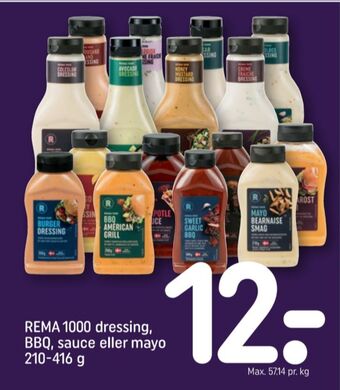 REMA 1000 Rema 1000 dressing tilbud