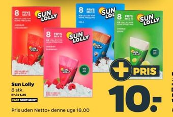 Netto Sun lolly is frys selv tilbud