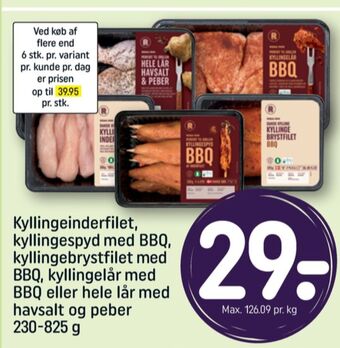REMA 1000 Rema 1000 kyllingeinderfileter tilbud