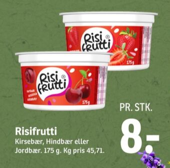 SPAR Risifrutti risdessert hindbær tilbud