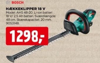 jem & fix Bosch hækkeklipper tilbud