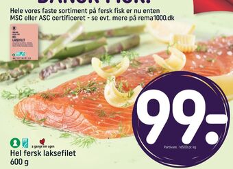 REMA 1000 Rema 1000 laksefilet tilbud