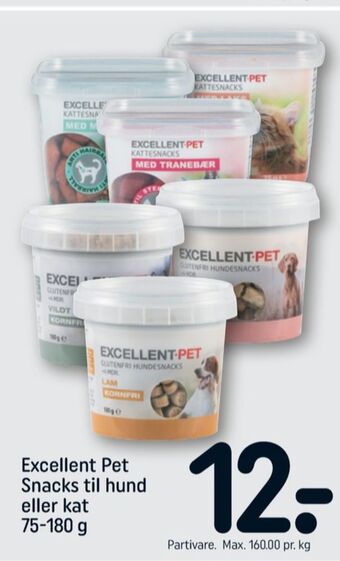 REMA 1000 Excellent pet hundesnacks tilbud