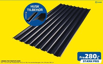 Davidsen Lindab trapezplader tilbud