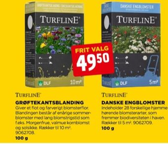 jem & fix Turfline frø tilbud