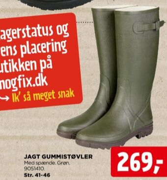 jem & fix Ukendt gummistøvler tilbud