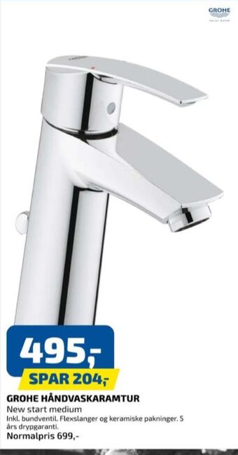 Grohe håndvaskarmatur