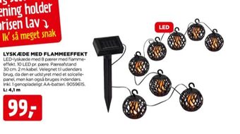 jem & fix Ukendt lyskæder tilbud