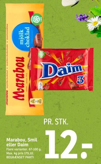 Daim chokoladebar