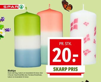 SPAR Ukendt bloklys tilbud