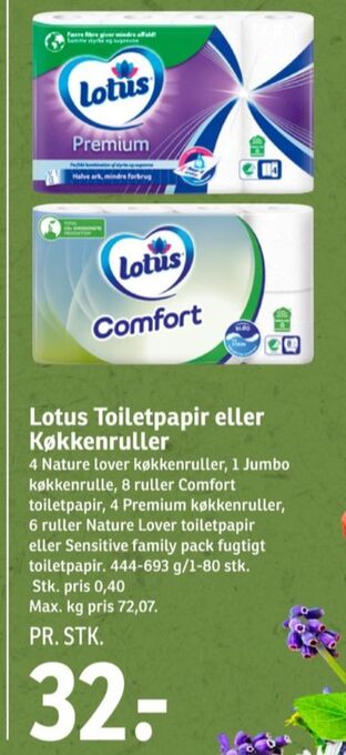 SPAR Nature lover køkkenrulle tilbud