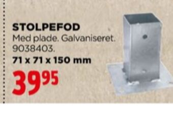 jem & fix Ukendt stolpefod tilbud
