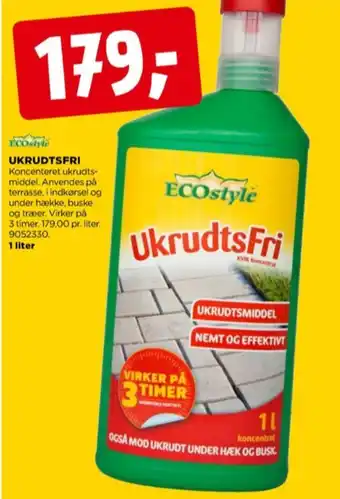 jem & fix Ukrudtsfri ukrudtsmiddel tilbud
