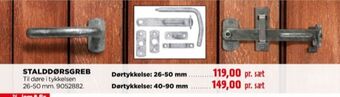 jem & fix Ukendt dørgreb tilbud