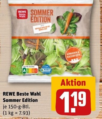 REWE DE REWE Beste Wahl Sommer Edition tilbud