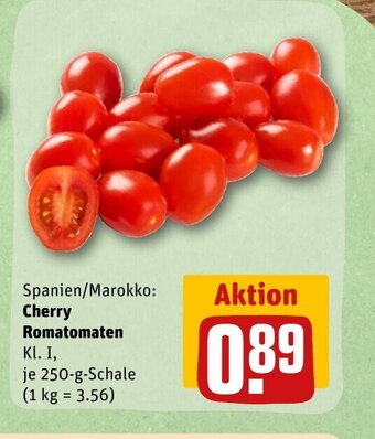 REWE DE Cherry Romatomaten tilbud