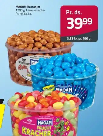 Maoam kastanjer