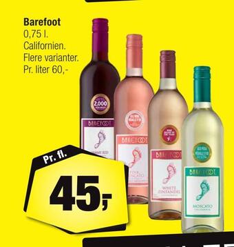 Calle Barefoot tilbud