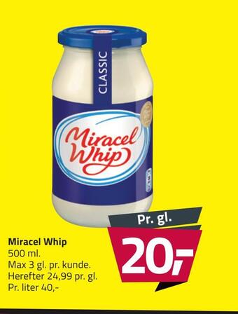 Fleggaard Miracel whip tilbud