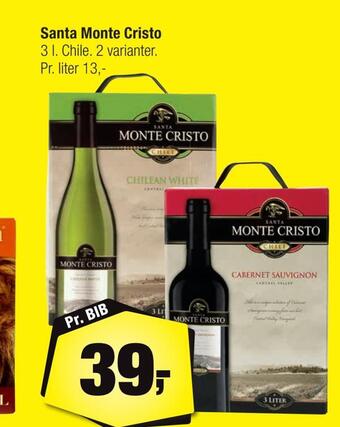 Calle Santa monte cristo tilbud