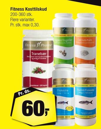 Calle Fitness kosttilskud tilbud