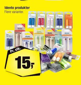 Idento produkter