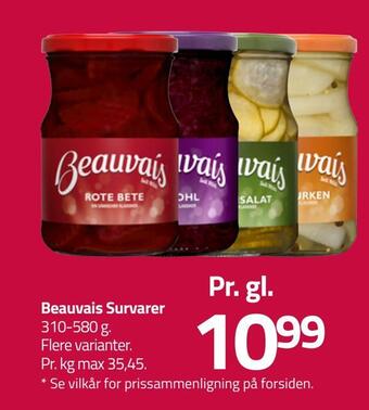Fleggaard Beauvais survarer tilbud