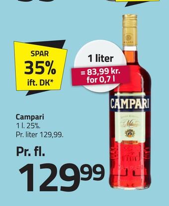 Fleggaard Campari tilbud