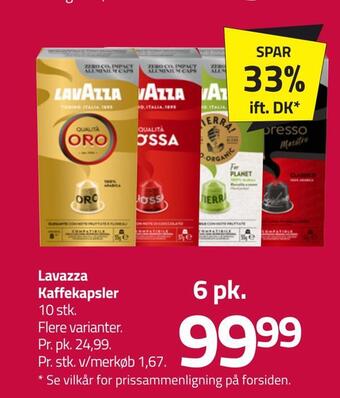 Lavazza kaffekapsler