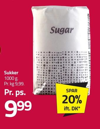 Fleggaard Sukker tilbud