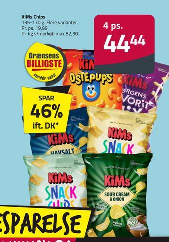 Fleggaard Kims chips tilbud