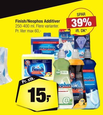 Calle Finish/neophos additiver tilbud