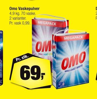Calle Omo vaskepulver tilbud