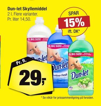 Dun-let skyllemiddel