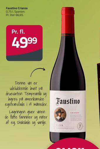 Fleggaard Faustino crianza tilbud