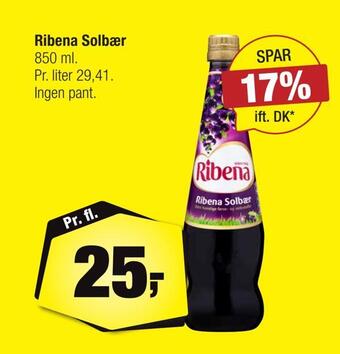 Calle Ribena solbær tilbud