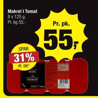 Makrel i tomat