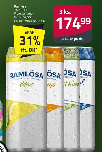 Fleggaard Ramlösa tilbud