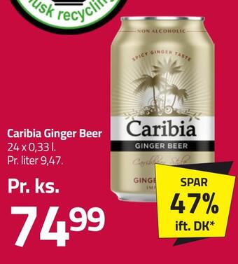 Fleggaard Caribia ginger beer tilbud