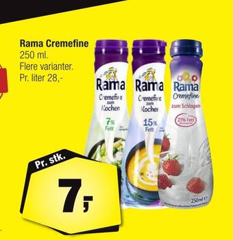 Calle Rama cremefine tilbud