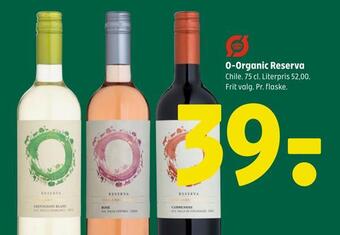 Coop 365 O-organic reserva tilbud
